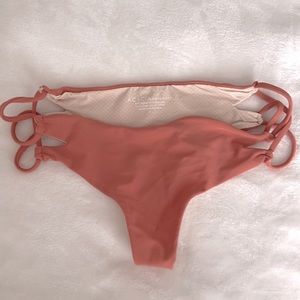 ACACIA SWIMWEAR NUSA BOTTOM ORANGE SIZE LARGE